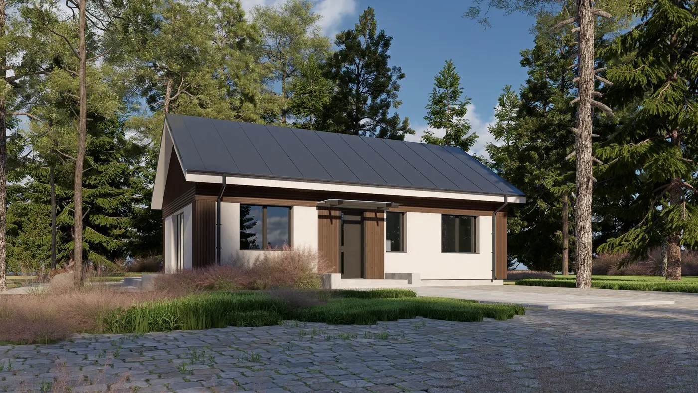 60M2  Alpa Çelik Ev A562